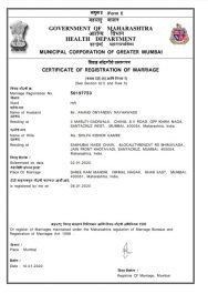Marriage Certificate Registration Service in worli